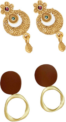 HEM RUPA Beautiful Elegant Versatile Earring for Girls Women Metal Stud Earring