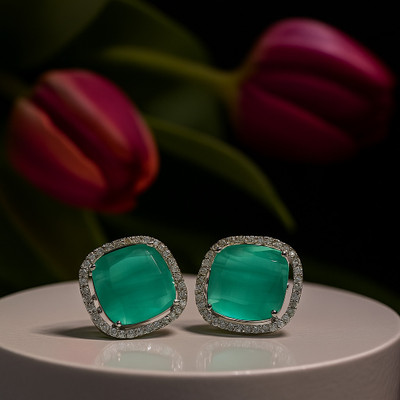 ARC Trends ES-SG-01 Cubic Zirconia Stainless Steel Stud Earring