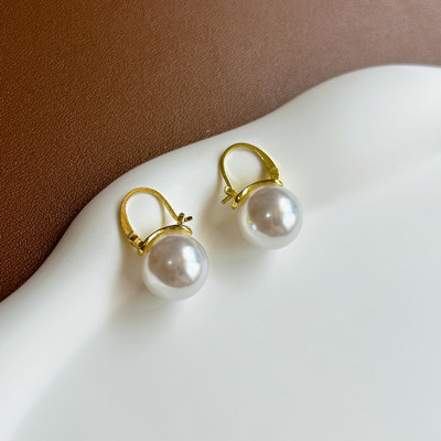 MEENAZ Bali Earrings for women korean earing girl stylish Western long Moti Ear Ring Pearl, Cubic Zirconia, Diamond Mother of Pearl, Alloy, Stone, Gold Earring Set, Drops & Danglers