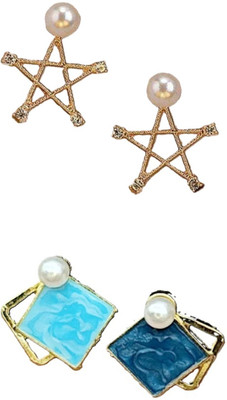 HEM RUPA Beautiful Elegant Versatile Earring for Girls Women Metal Stud Earring