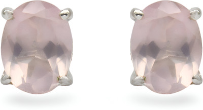 MayraCreationss STUDS Quartz Sterling Silver Stud Earring