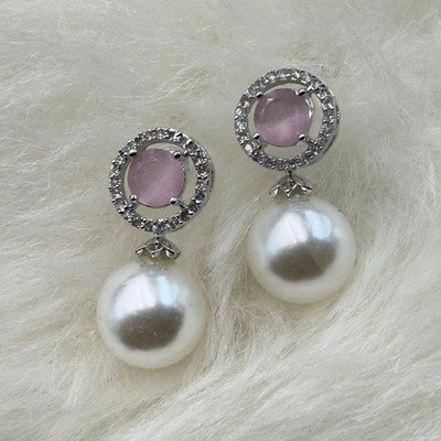 Charms Designer Crystal Diamond Alloy Drop Earring Alloy Drops & Danglers