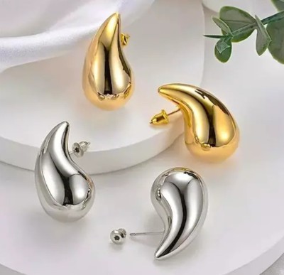 BLINGEE Combo earrings Teardrop Water drop Korean Earrings For Women western Earring Alloy Stud Earring