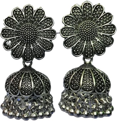 Babla Fashion shop Silver Earrings Metal Jhumki Earring