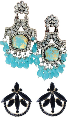 SKG Fashions Simple Elegant Versatile Earring Set for Women Alloy Earring Set