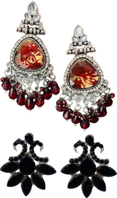 SKG Fashions Simple Elegant Versatile Earring Set for Women Alloy Earring Set