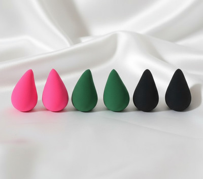 Elique Hub Big Tear Drop Velvet Earrings Combo Set – Pack of 3 Pairs Alloy, Silicone Stud Earring