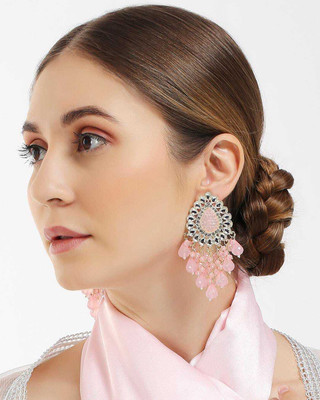 SATRANGI JEWEL SATRANGI JEWEL BOLLYWOOD STYLE CRYSTAL EARRINGS Crystal Alloy Stud Earring