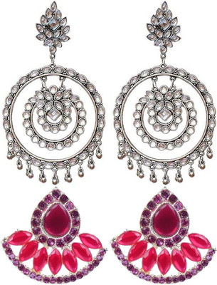 SKG Fashions Simple Elegant Versatile Earring Set for Women Alloy Earring Set