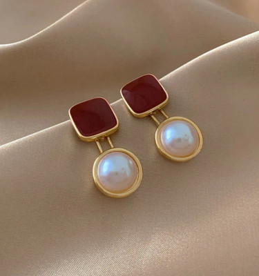 JRISSY Korean Earring Alloy Stud Earring Cubic Zirconia Stainless Steel Earring Set
