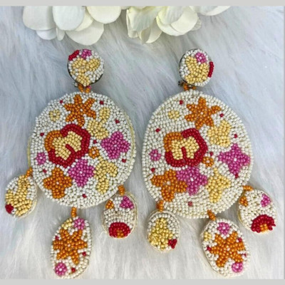 Ratnajori Elegant Handmade Beaded White Pearl Turtle Design Earring for Women/Girls Beads, Pearl Alloy, White Metal Cuff Earring, Clip-on Earring, Earring Set, Hoop Earring, Stud Earring Ratnajori Elegant Handmade Beaded White Pearl Turtle Design Earring for Women/Girls Beads, Pearl Alloy, White Metal Cuff Earring, Clip-on Earring, Earring Set, Hoop Earring, Stud Earring