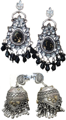 SKG Fashions Simple Elegant Versatile Earring Set for Women Alloy Earring Set