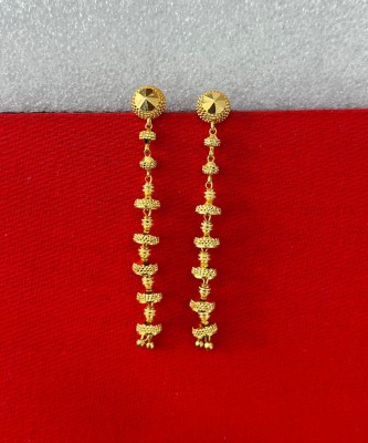 Charms Charms Daily Wear Gold Plated Earrings Alloy Drops & Danglers