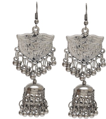 Bhupati Jewels Oxidised jhumki earring set Alloy Earring Set