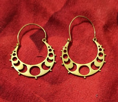 Sumer singh Muskan358 Brass Hoop Earring