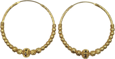 zhouse Q_SHRD_Big_Bala 985 Copper Chandbali Earring