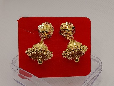 THE CURIOUS Jhumka Copper Jhumki Earring