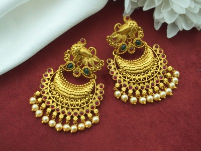 BHARGAV ART EARRINGS Alloy Drops & Danglers