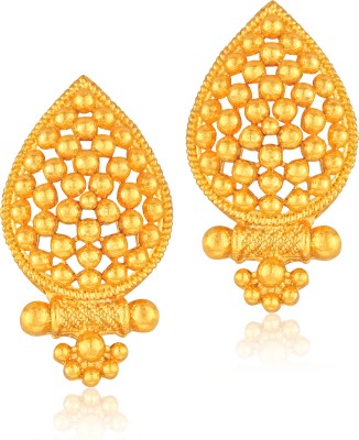 VIGHNAHARTA Twinkling Elegant Beautiful Gold Plated Stud Earring for Women and Girls Alloy Stud Earring