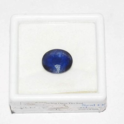 Aanya Jewels 5.00 Ratti Lab Tested Blue Sapphire Stone (Nilam Stone/Neelam Stone) Sapphire Stone Plug Earring
