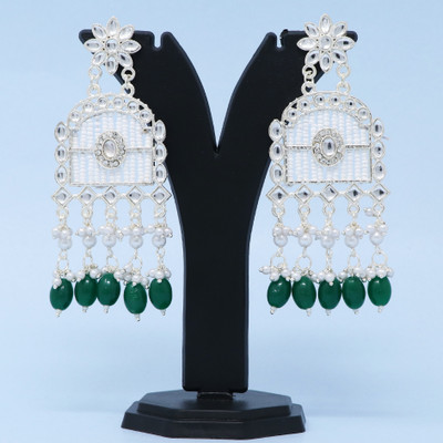 SHREYA fashion SF-KER-44 Pearl Brass Drops & Danglers
