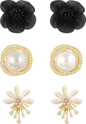 estailo fashion earring for girls Zircon Alloy Earring Set