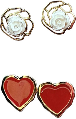 HEM RUPA Beautiful Elegant Versatile Earring for Girls Women Metal Stud Earring