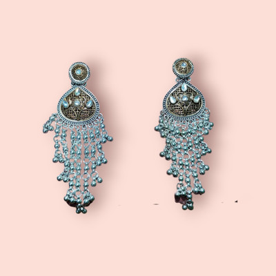 RKGALARY NEW Stylish shine look earring & stud Diopside Alloy Chandbali Earring