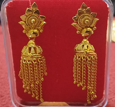 SSFJ Traditional jhumka earrings/Jimikki earring for women's & girls Alloy Drops & Danglers