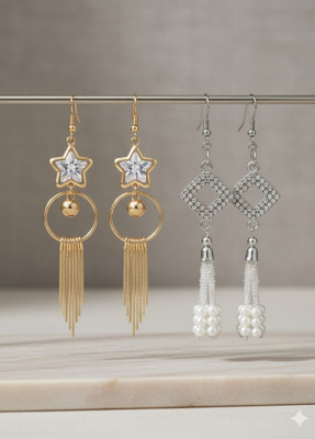 AKM K02⁸ Iolite Alloy Stud Earring