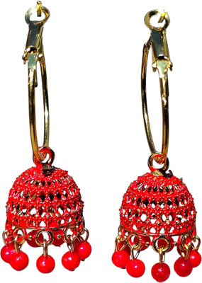 ARearrings Festive Traditional Jhumki Earrings For Women & Girls ,Jhumki earrings Beads, Pearl Alloy Jhumki Earring