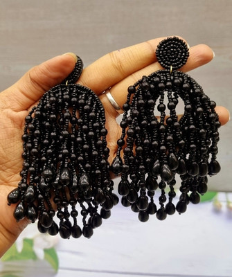 Kokoo Pearl-002 Fabric Earring Set
