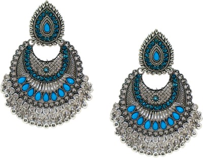 Suneez Nest Jumka jimikki oxidised Earring for women and girls Brass Drops & Danglers