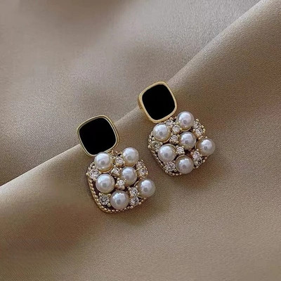 BISHMI ENTERPRISES Korean Light Weight Cubic earring Cubic Zirconia Alloy Drops & Danglers