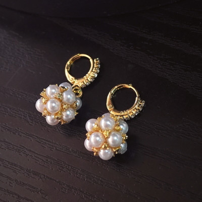 ANOUK Pearl flower Earrings for women korean earring girl Moti Ear Ring stylish gift Cubic Zirconia, Beads, Diamond Gold, Alloy, Mother of Pearl, Stone Drops & Danglers, Earring Set ANOUK Pearl flower Earrings for women korean earring girl Moti Ear Ring stylish gift Cubic Zirconia, Beads, Diamond Gold, Alloy, Mother of Pearl, Stone Drops & Danglers, Earring Set