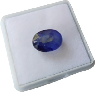Aanya Jewels Blue Sapphire Stone Certified (Neelam) Gemstone 5.25 Ratti Rashi Ratan Sapphire Stone With Lab Certificate Sapphire Stone Stud Earring