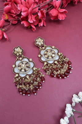 Meira Jewellery Traditional Heavy Earrings for Wedding & Festivals-06 Alloy Drops & Danglers