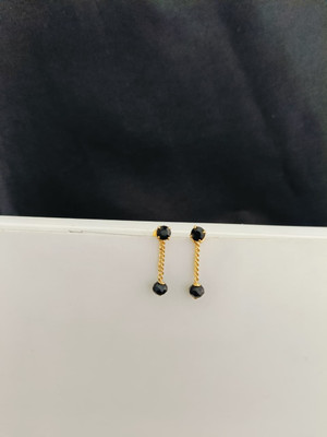 KAKOSHI IMITATION WOMEN EARRING Sapphire Brass Drops & Danglers