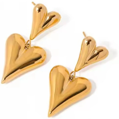Dressberry Earrings for girls women korean stylish Studs golden ear rings Anti Tarnish Alloy, Metal, Stainless Steel Plug Earring, Stud Earring, Drops & Danglers, Hoop Earring, Earring Set