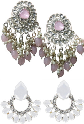 SKG Fashions Simple Elegant Versatile Earring Set for Women Alloy Earring Set