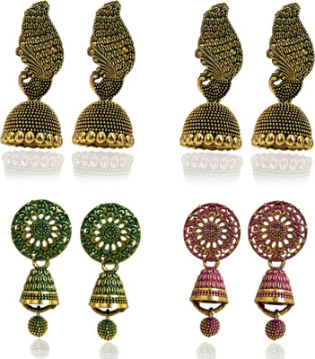 SM Traders Listing 3_033 Alloy Hoop Earring, Earring Set, Stud Earring