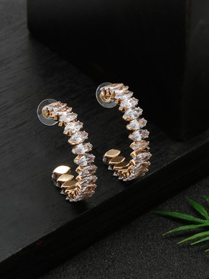 YouBella Stylish and Trendy Party Wear Jewellery Alloy Earring Set