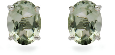 MayraCreationss STUDS Amethyst Sterling Silver Stud Earring