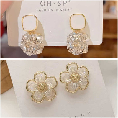 Zestapvt Fashionble new style combo earrings for women & girls Alloy Drops & Danglers