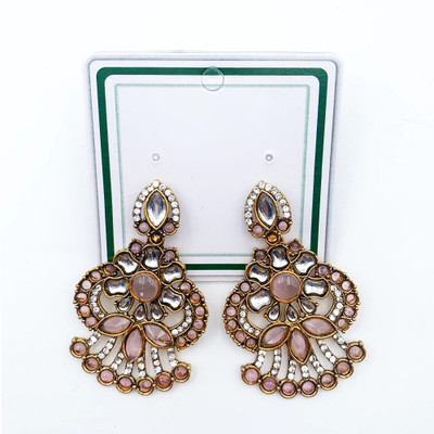 ARIRAdesigns ELEGANT PARTY WEAR KUNDAN EARRING Metal Earring Set