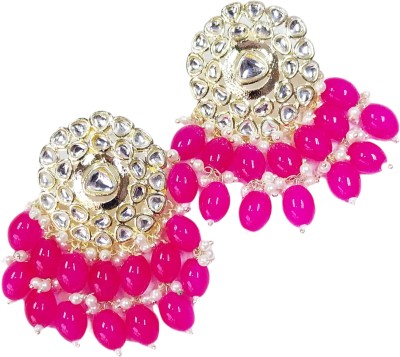 Rera Kundan stud earring Beads Alloy Drops & Danglers