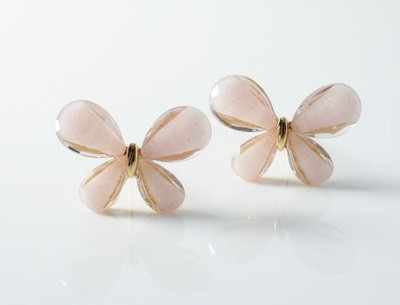 AARCHIS TRENDS Beatiful Gold Plated Butterfly Earrings For Women And Girls Stainless Steel Stud Earring