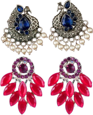 SKG Fashions Simple Elegant Versatile Earring Set for Women Alloy Earring Set