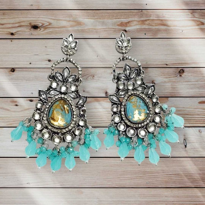 Shree Shyam Stylish & Trendy Wedding Wear Drop Earring for Women Alloy Drops & Danglers