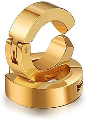Shree Ju SKR Salman Khan inspired Non-Piercing Gold Metal Clip-on Earring